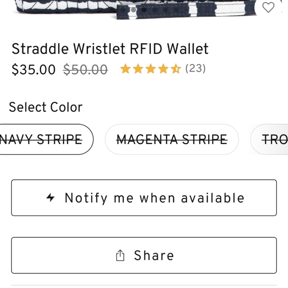 NWT - LUG - Straddle - Navy w/White Stripes - Picture 7 of 7